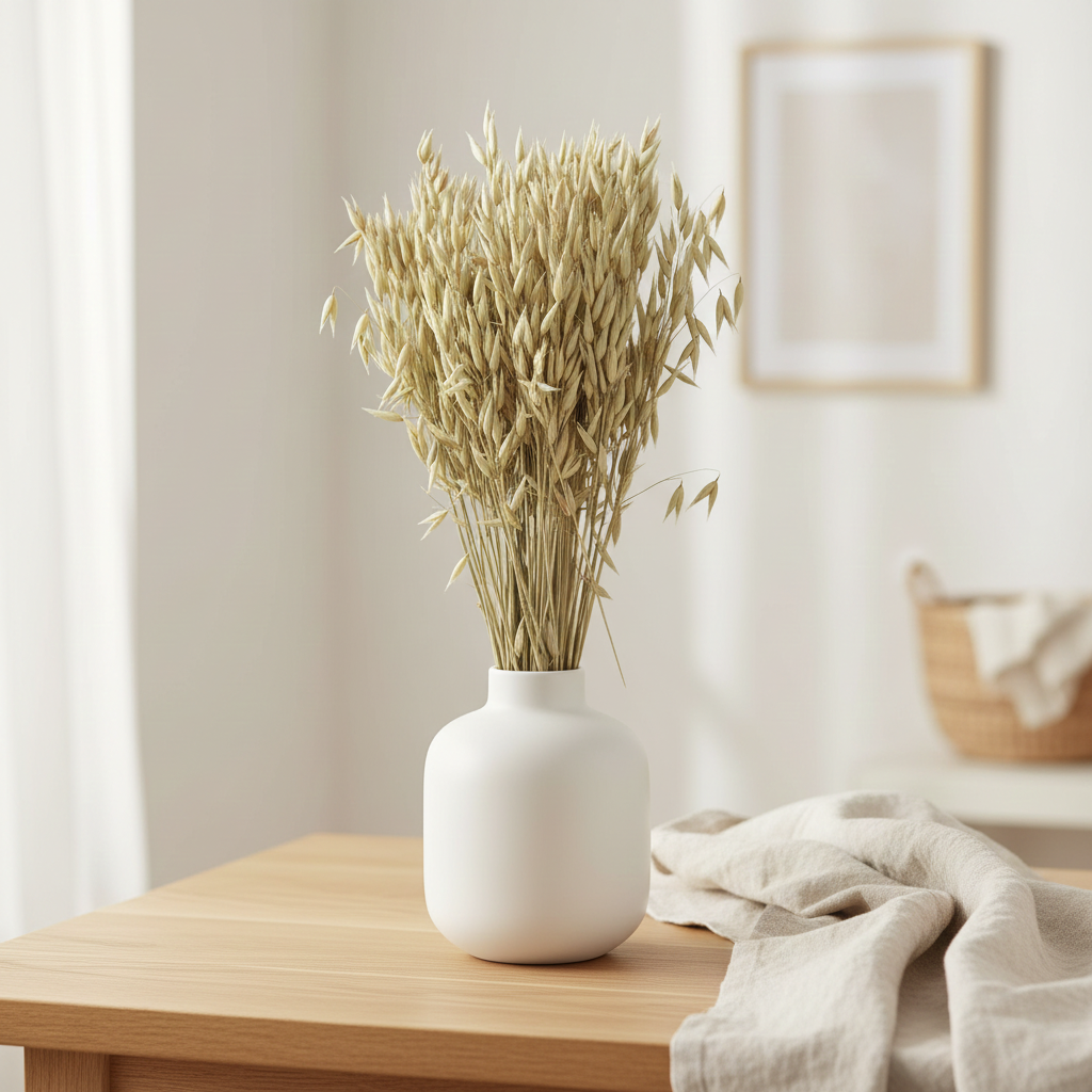 Sušený oves natur – přírodní sušená avena do boho a rustikálních dekorací
